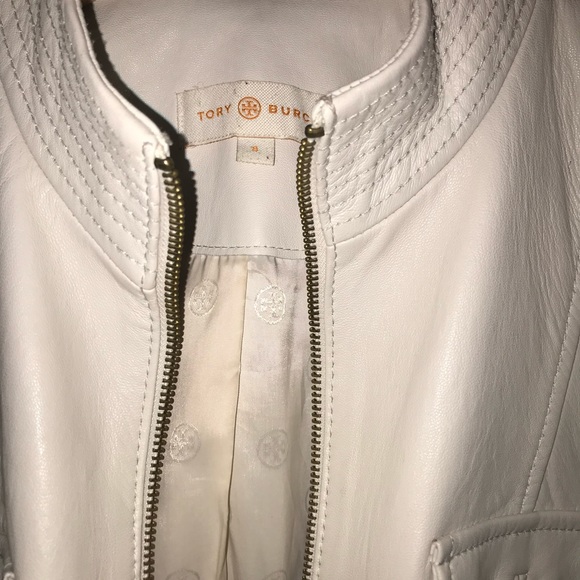 Tory Burch Leather Biker Jacket - Picture 8 of 16
